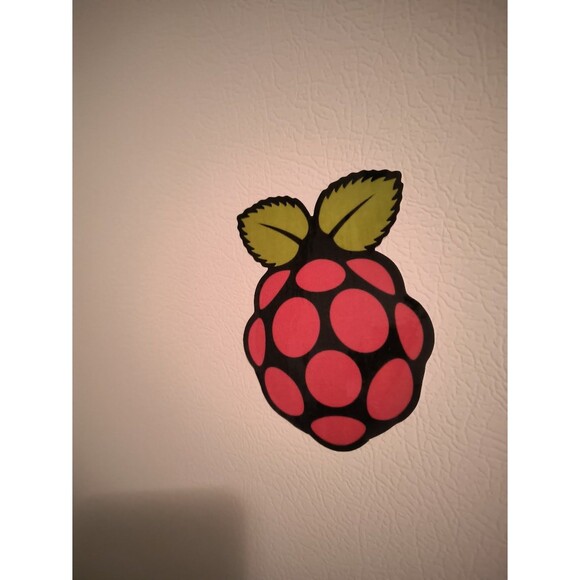 Raspberry Pi Sticker Logo Vinyl Decal (2 Pack) - Picture 5 of 5